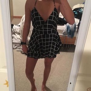 Backless Romper